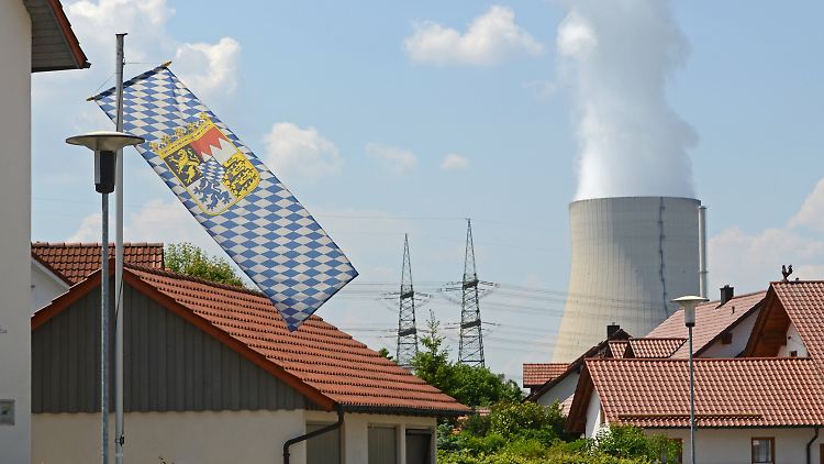 Alles Aus? AKW Isar 1 und 2 bei Niederaichbach in Bayern.