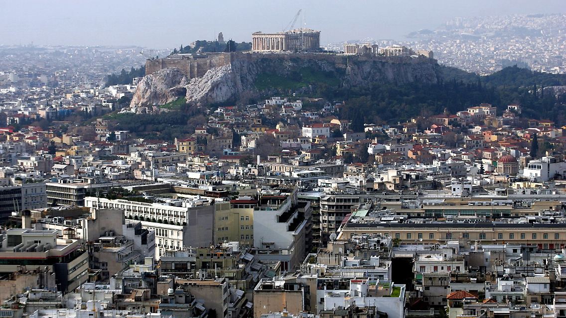 Blick auf Athen. In der griechischen Hauptstadt rauchen weiter die Köpfe. Die Europäer sind weiter unzufrieden mit Griechenlands Finanzpolitik.