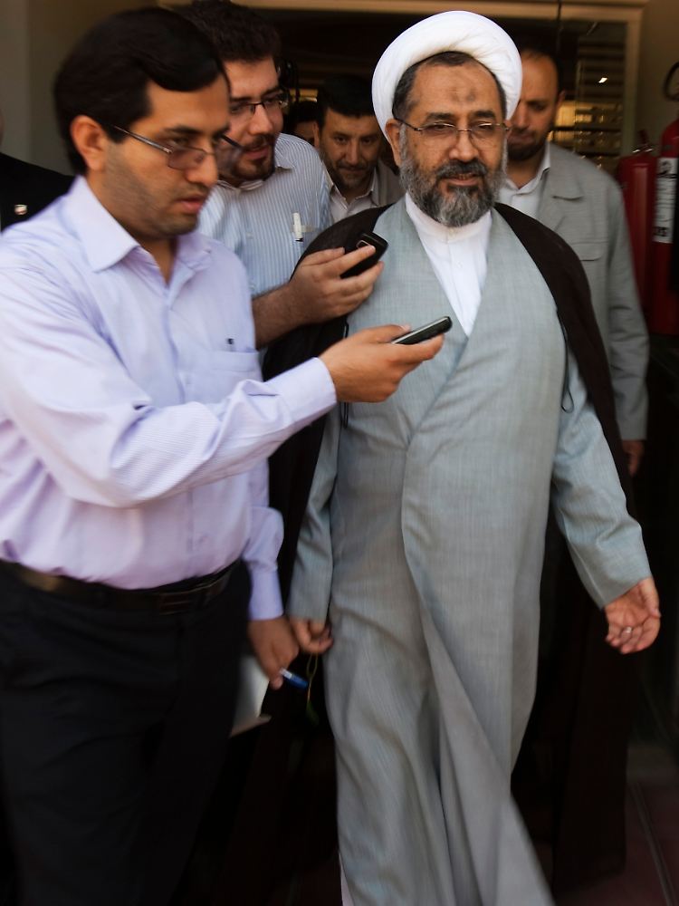 Der iranische Geheimdienstminister Heydar Moslehi.