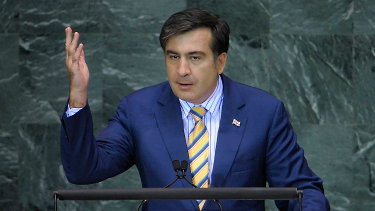 Der georgische Präsident Michail Saakaschwili ist umstritten.