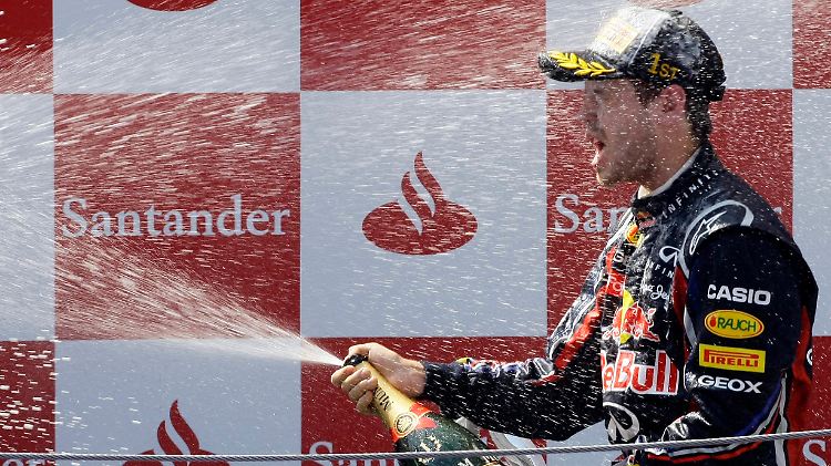Sebastian Vettel badet derzeit im Erfolg.