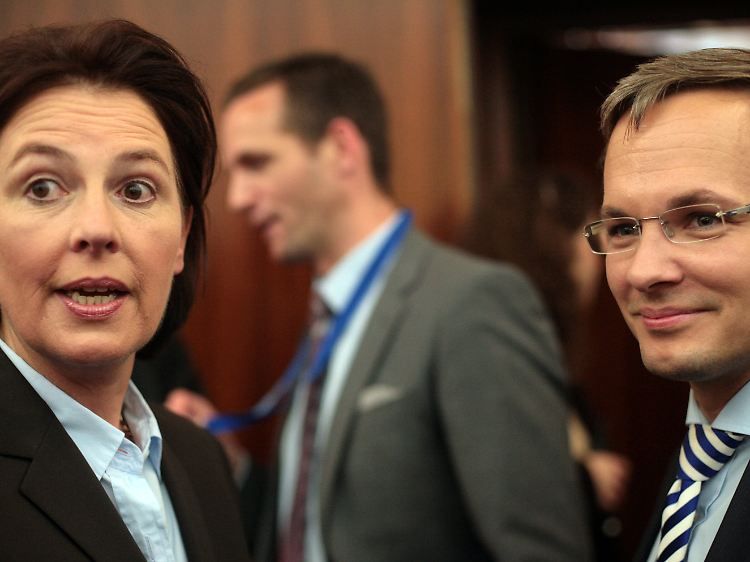 Kein gutes Ergebnis: Die Spitzenkandidaten von CDU und FDP, Rita Mohr-Lüllmann und Oliver Möllenstädt
