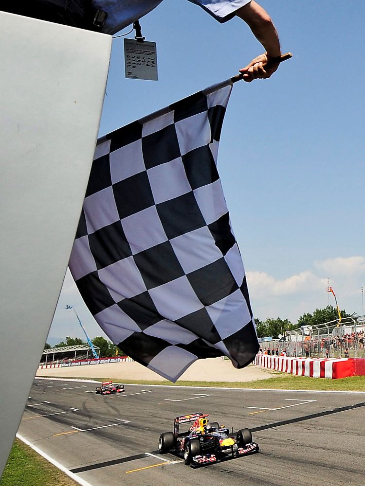 Vierter Sieg im fünften Rennen: Weltmeister Sebastian Vettel legt bislang eine grandiose Saison hin.