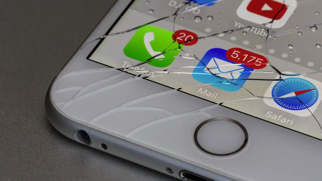 iPhone-Display-gesplittert