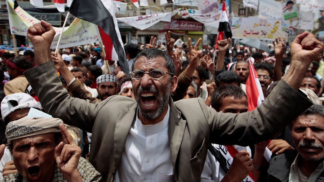Die Proteste in Sanaa gehen weiter - bis Saleh zurückgetreten ist.
