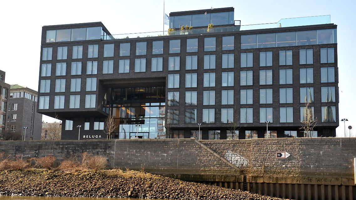 Das Beluga-Haus - die einst weltgrößte Schwergutreederei wird abgewickelt.