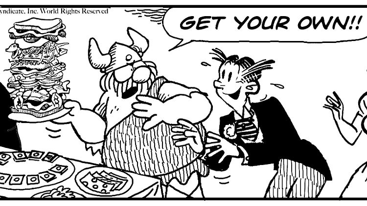 Hier gut zu sehen: Vier- und fünffingrige Figuren stehen in der Comic-Welt nebeneinander.