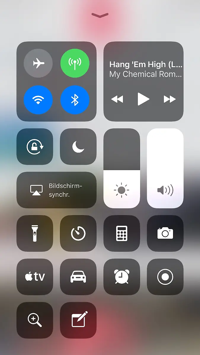 iOS-11-Kontrollzentrum