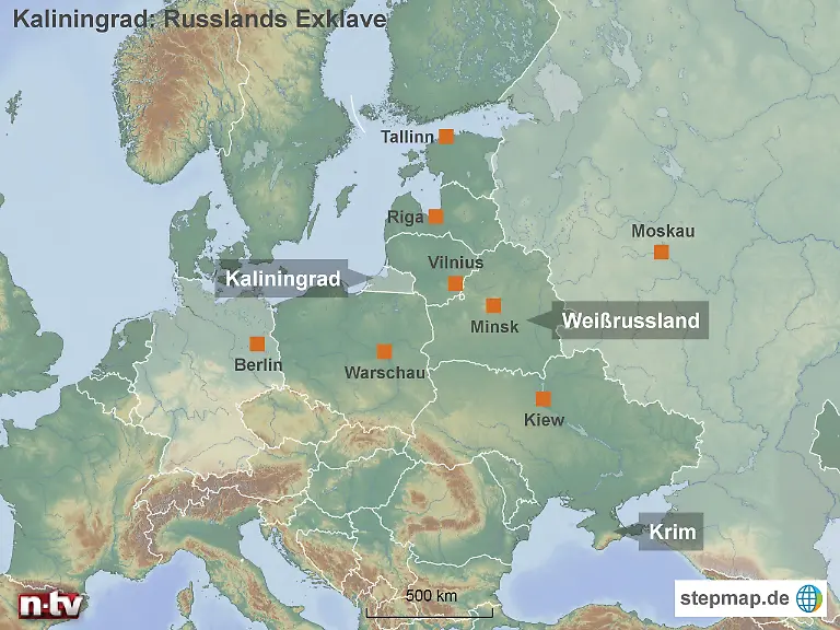 stepmap-karte-kaliningrad-russlands-exklave-an-der-ostsee-1740719
