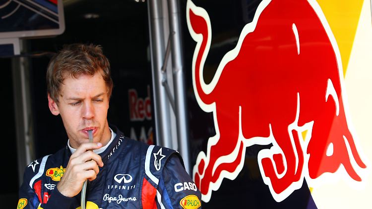 Sebastian Vettel gibt sich ganz entspannt.