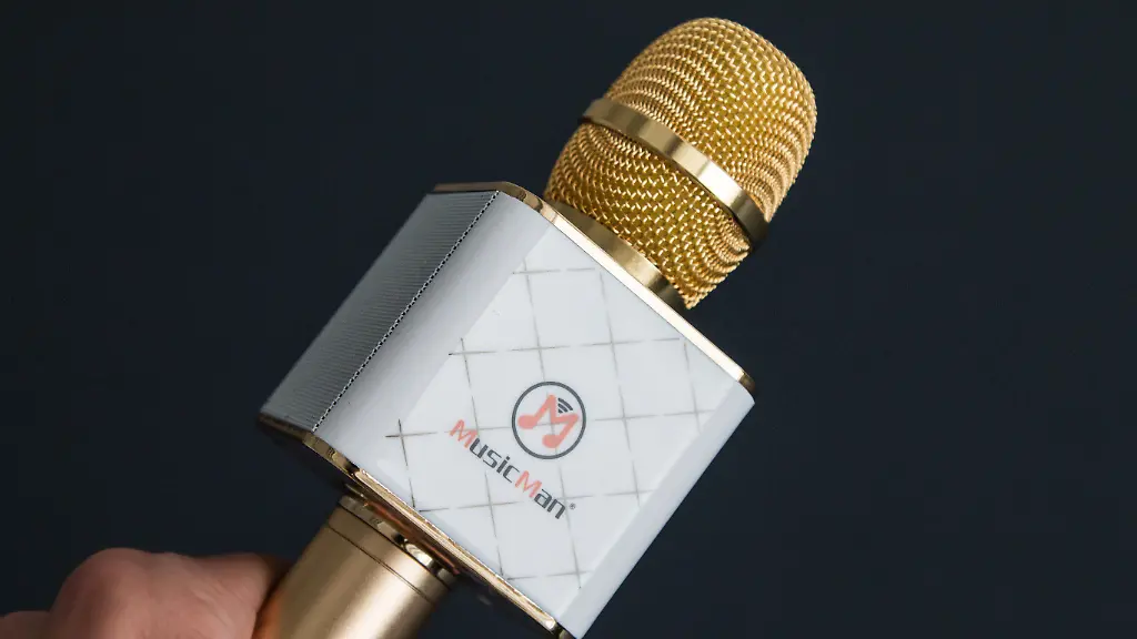 Musicman-Karaoke-Mikrofon-Test