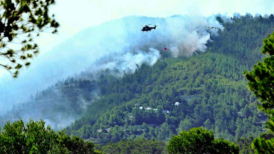Es war der größte Brand, den Ibiza je erlebt hat.