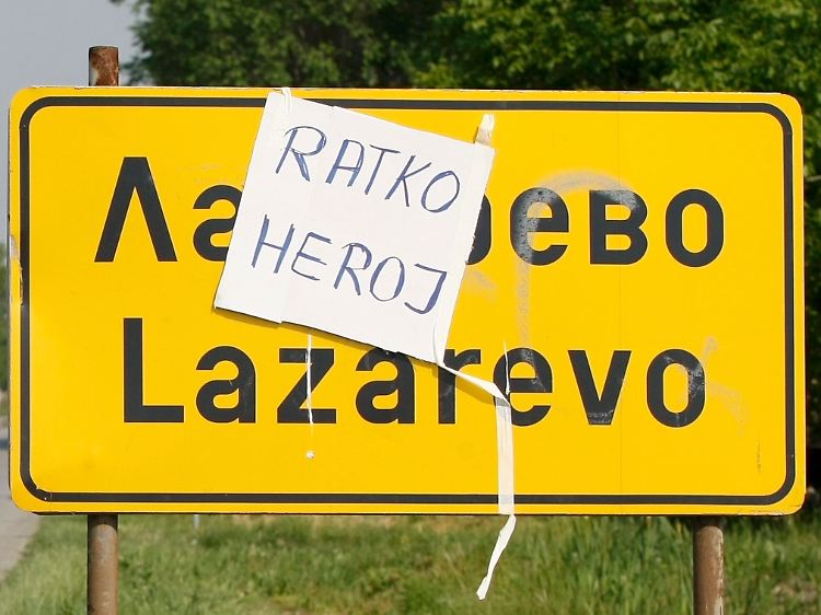 Mladic gilt in Serbien mitunter noch als Held - so auch in dem Ort, in dem er verhaftet wurde.
