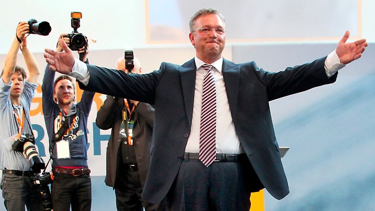 Große Geste, kaum Wirkung: CDU-Hauptstadt-Kandidat Henkel.