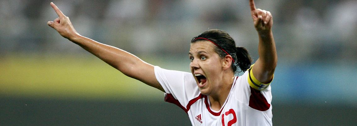 Kanadas Rekordtorschützin Christine Sinclair.