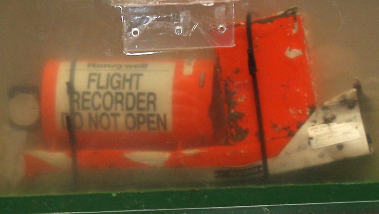 Die Flugschreiber waren erst vor wenigen Wochen gefunden worden.