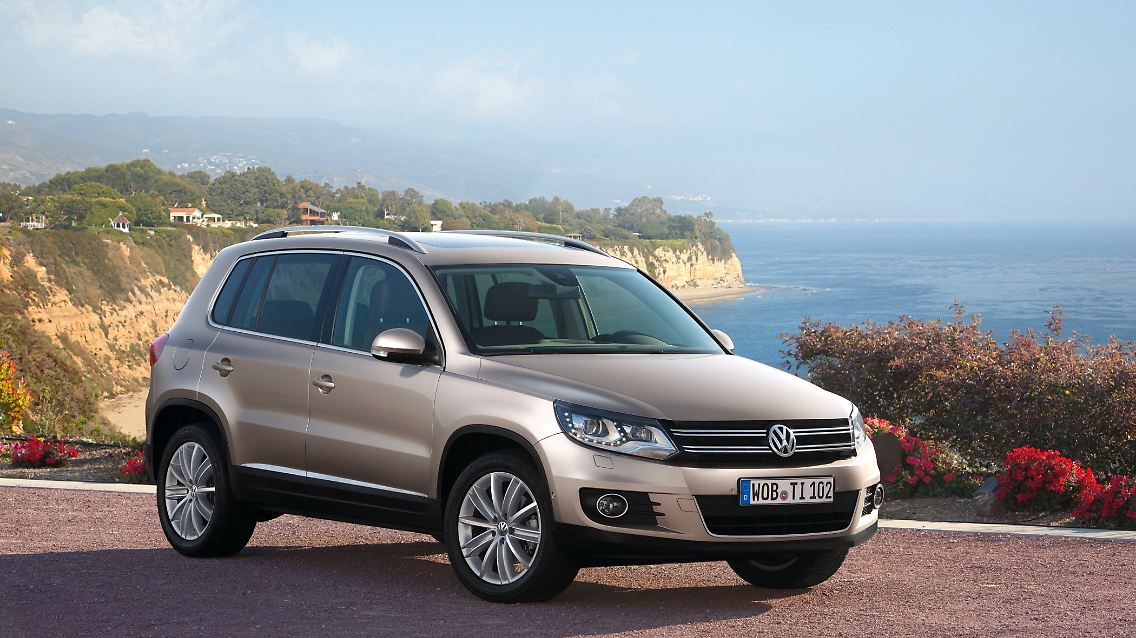 Der VW Tiguan erhält ein neues Gesicht.