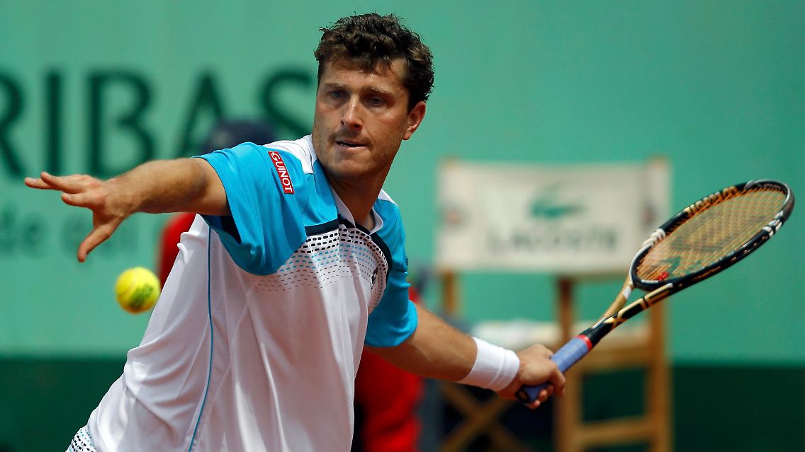 Schlicht schlecht: Michael Berrer im Duell mit dem Schotten Andy Murray.