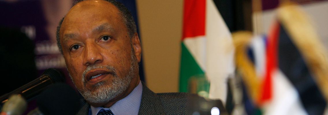 In der Schusslinie: Mohamed bin Hammam.