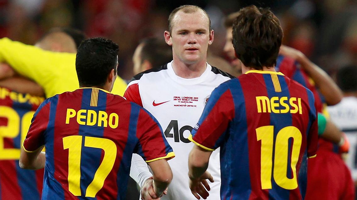 Superstar Rooney musste ebenso wie die englische Presse die Überlegenheit Barcelonas anerkennen.