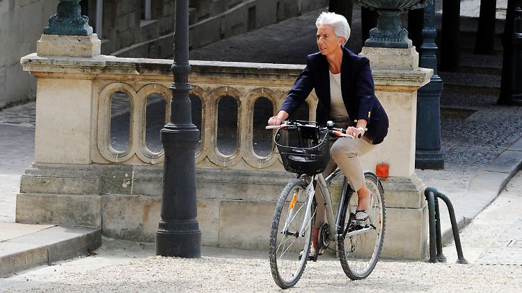 On the road: Christine Lagarde macht sich auf den Weg. 