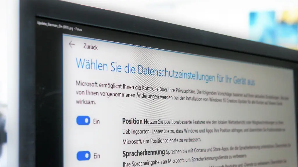 Windows-10-datenschutzeinstellungen