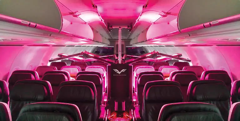 GCHSE-GermFalcon-UVC-Airplane-Sanititzing-Device