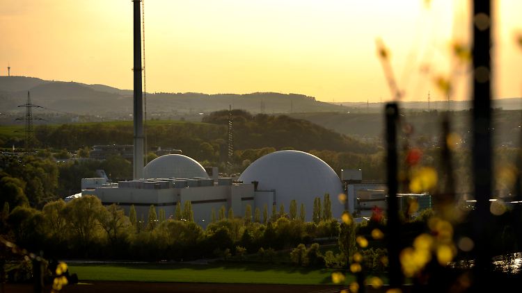 Das AKW in Neckarwestheim.