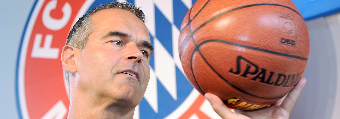 Dirk Bauermann spielt mit Bayern in der Bundesliga.