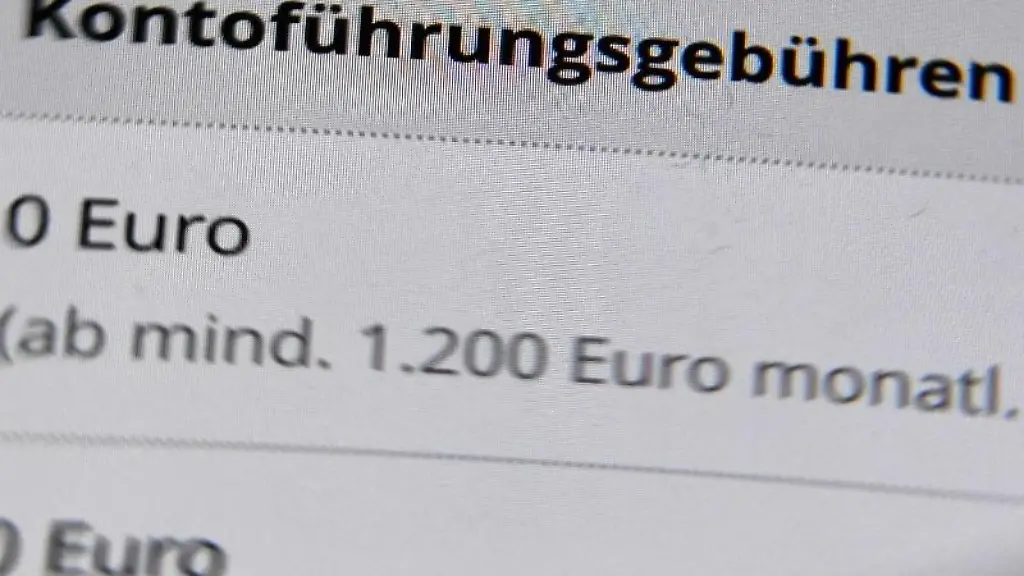 Kontofuehrungsgebuehren