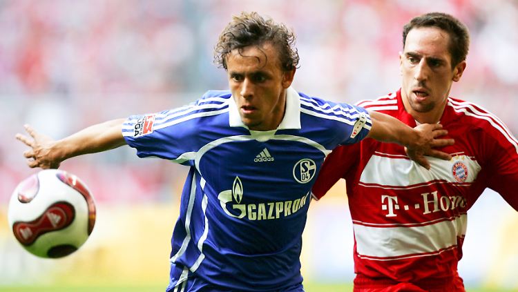 Früher Rivalen, heute Teamkollegen: Rafinha (l.) und Frank Ribery.