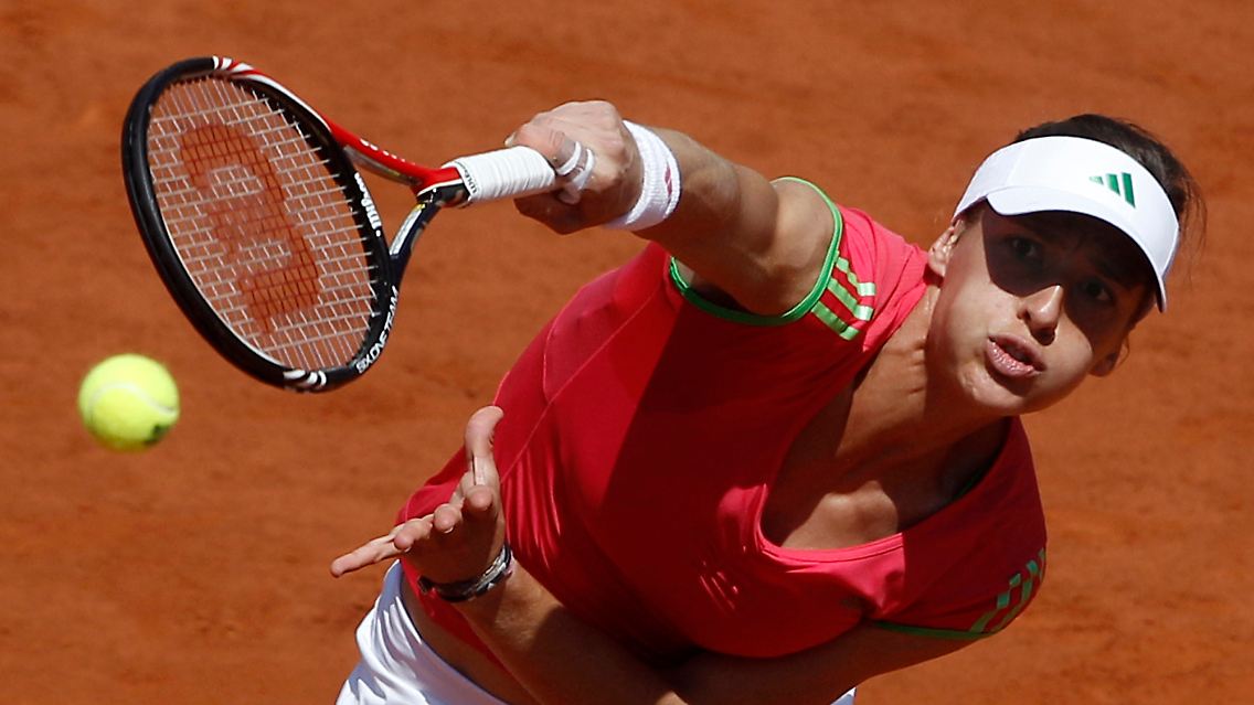 Andrea Petkovic' Traum vom ersten Grand-Slam-Halbfinale erfüllte sich in Paris nicht.