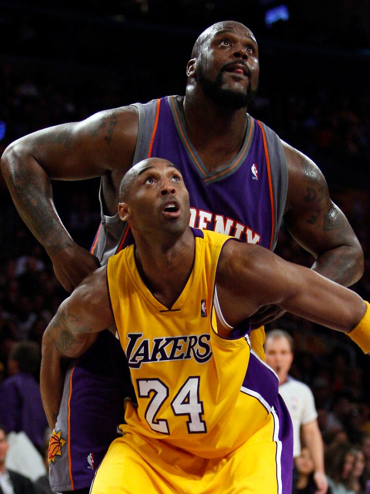 Wegen Kobe Bryant verließ O'Neal die Lakers.