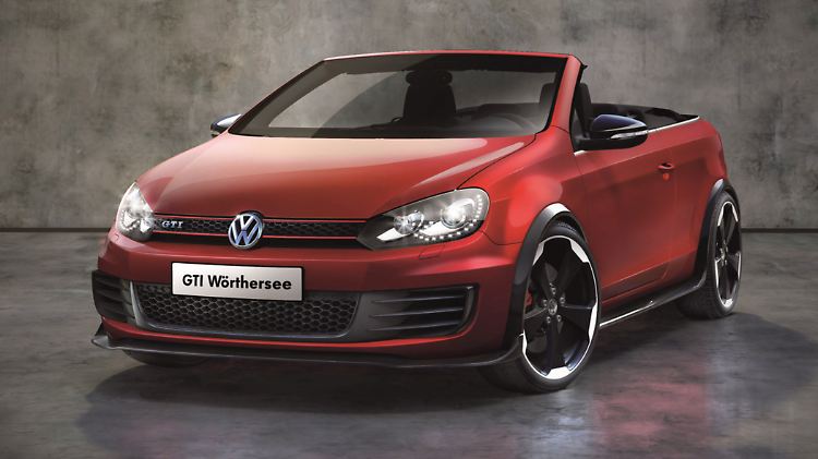 Das VW Golf Cabrio in der GTI-Version ist in 6,9 Sekunden auf 100.