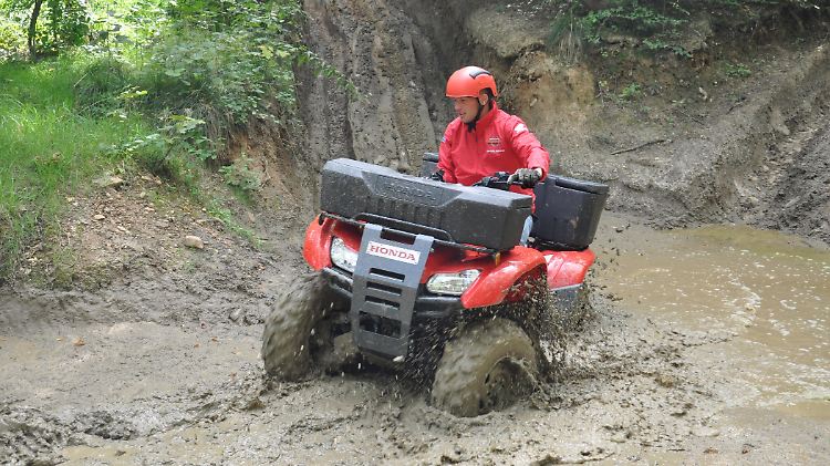 Für die ATV gibt es zahlreiche Zubehörteile, sodass sie überall einsetzbar sind.