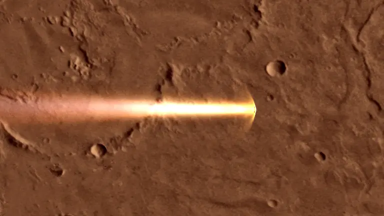 ExoMars2016-EDM-Descent-03-Heat-Shield-45km-20160620-1280