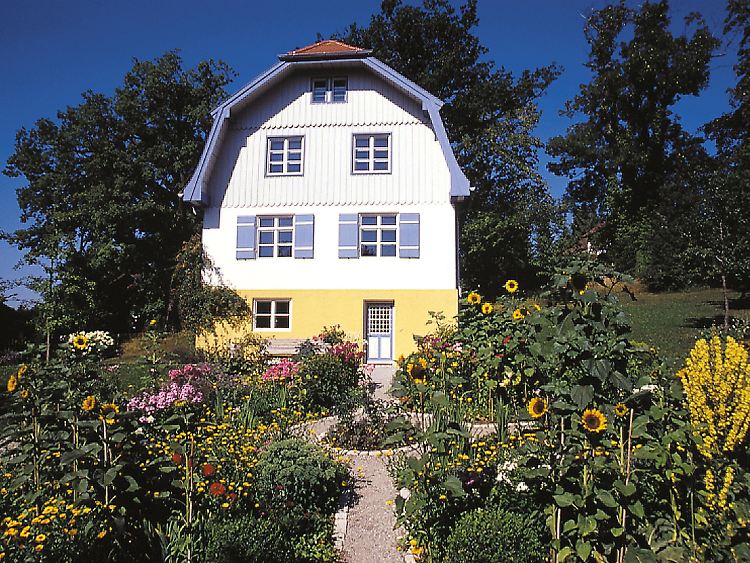 Das Münter-Haus in Murnau ist heute ein Museum - hier traf sich die Crème de la Crème der Expressionisten.