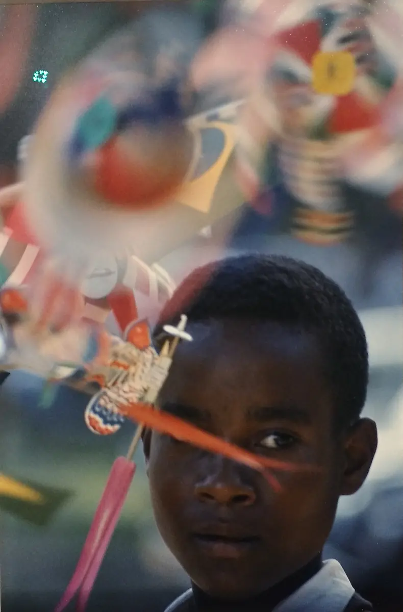 Junge-beim-Karneval-Fort-Scott-Kansas-1963