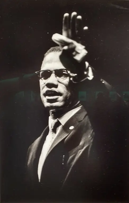 Malcolm-X-bei-einer-Kundgebung-Chicago-1963