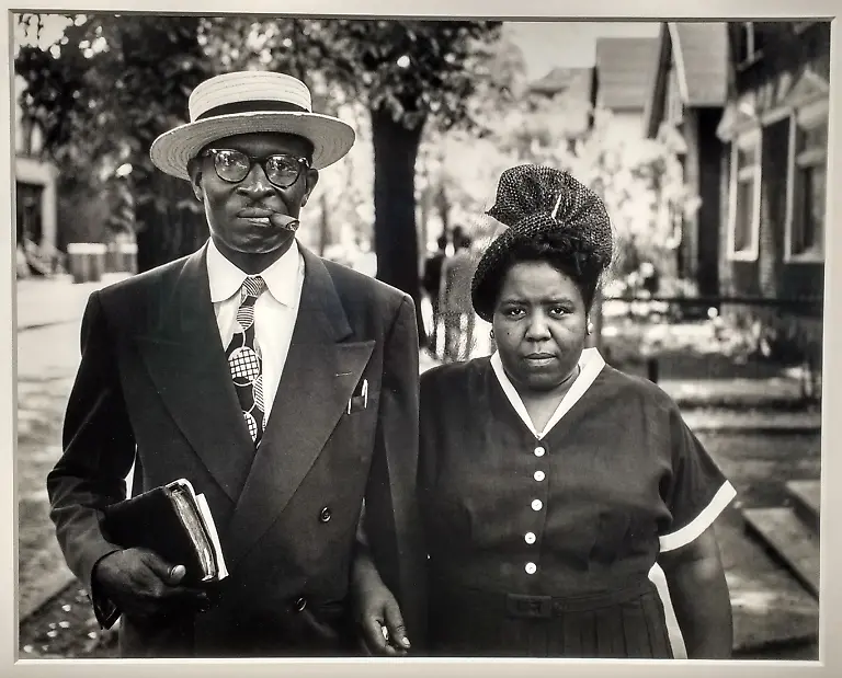 Ehepaar-Sonntagsvormittag-Detroit-Michigan-1959