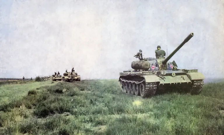 Polish-T-54A