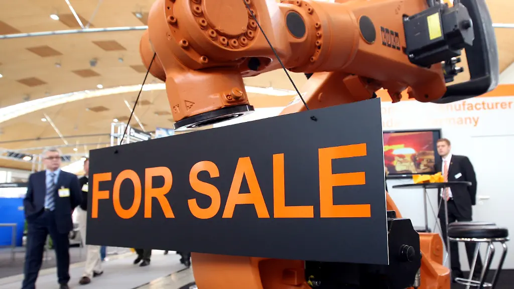 Die-Uebernahme-des-deutschen-Roboter-Herstellers-Kuka-durch-den-chinesische-Konzern-Midea-ist-bereits-in-Planung