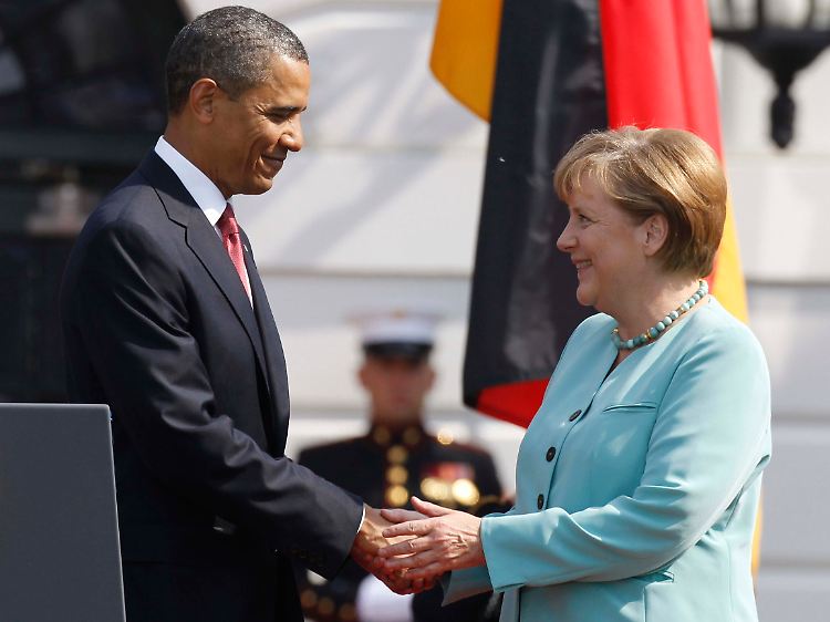 Kritiker behaupten, das Verhältnis zwischen Merkel und Obama sei angespannt.