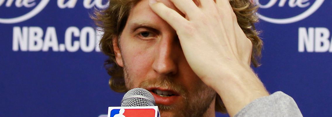 "Es wird schwer, diese Finals zu gewinnen, wenn wir nur 40 Prozent unserer Würfe ins Ziel bringen": Dirk Nowitzki.