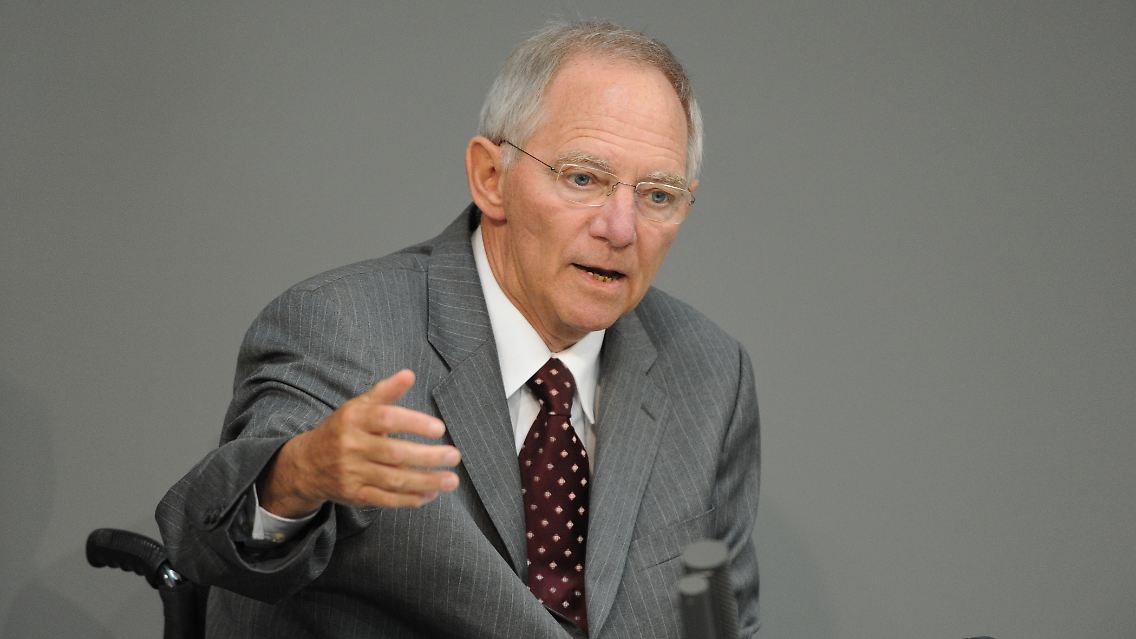 Wolfgang Schäuble mahnt eine faire Lastenverteilung an.