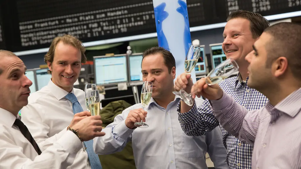 Aktienhaendler-Boerse