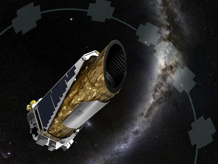 Kuenstlerische-Darstellung-des-Weltraumteleskops-Kepler