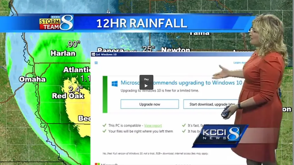 Windows-10-Wettervorhersage