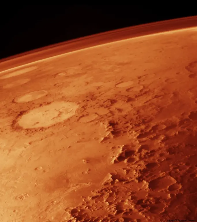 Mars-atmosphere