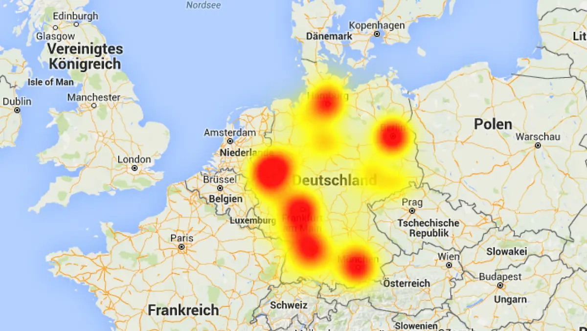 Überregionale Störungen: Viele Vodafone-Kunden haben Netzprobleme ...